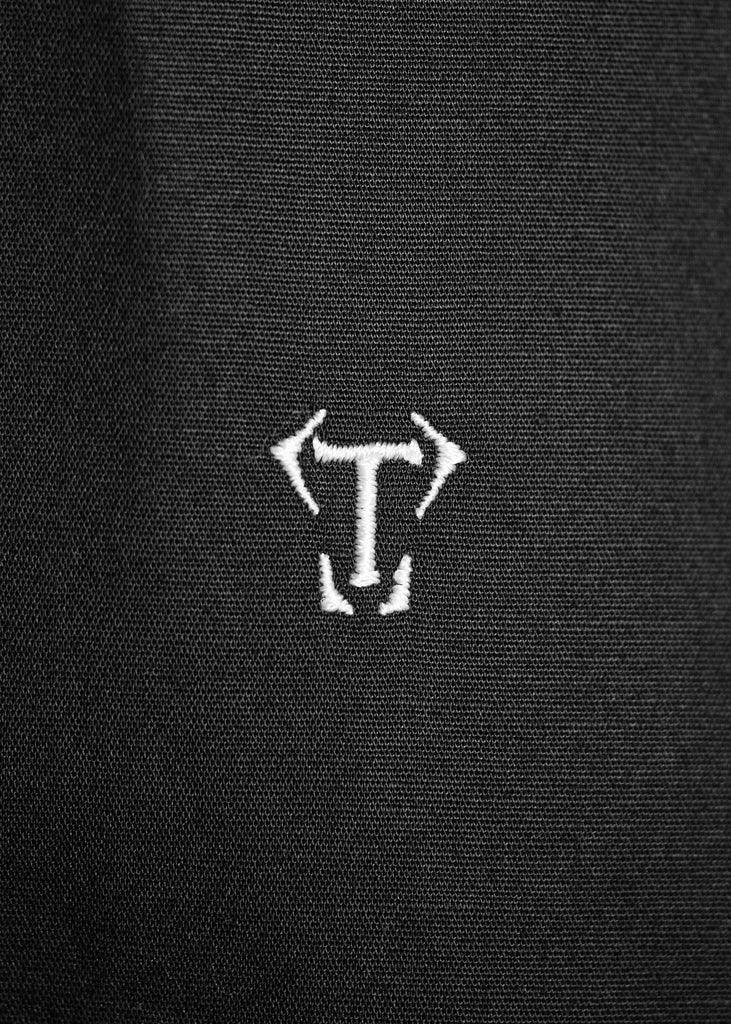 Black Short Sleeve Tapered Fit Shirt - Image 7