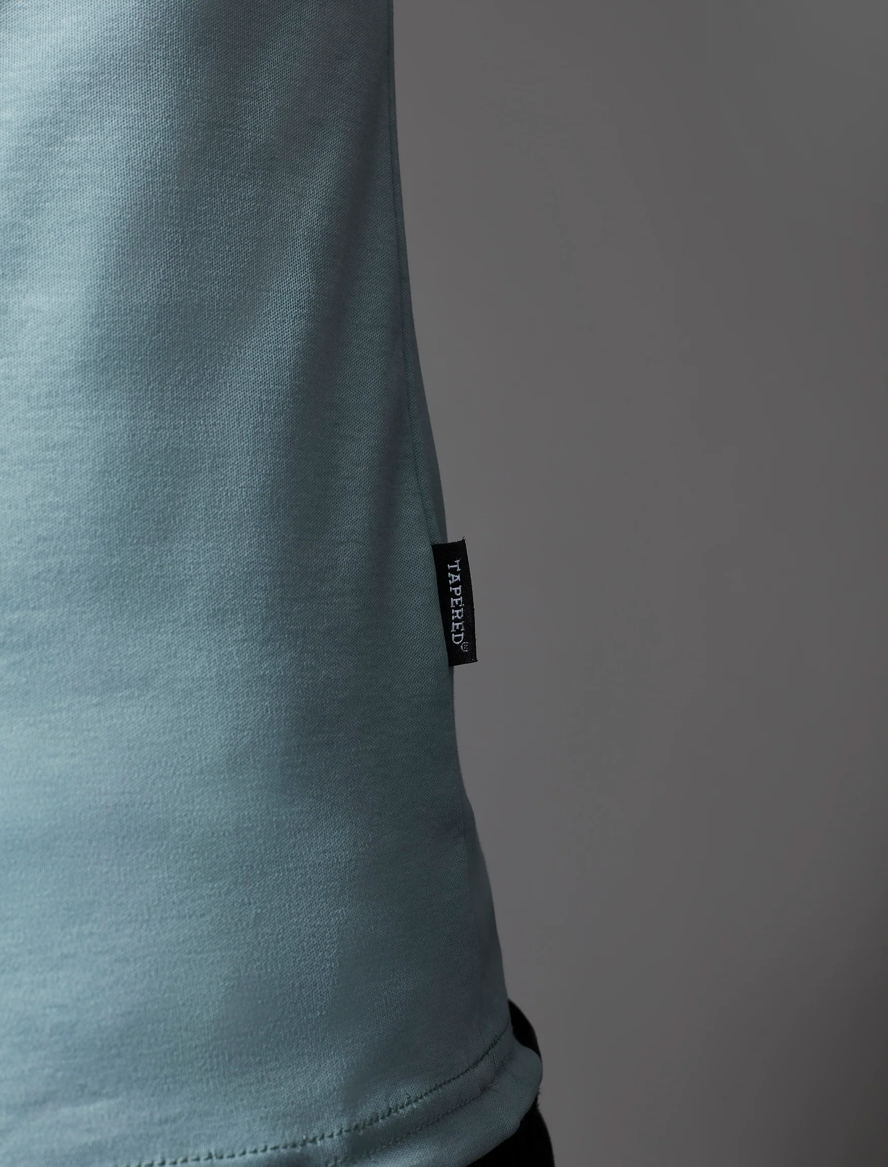 Mint Green Tapered Fit T-Shirt - Image 5