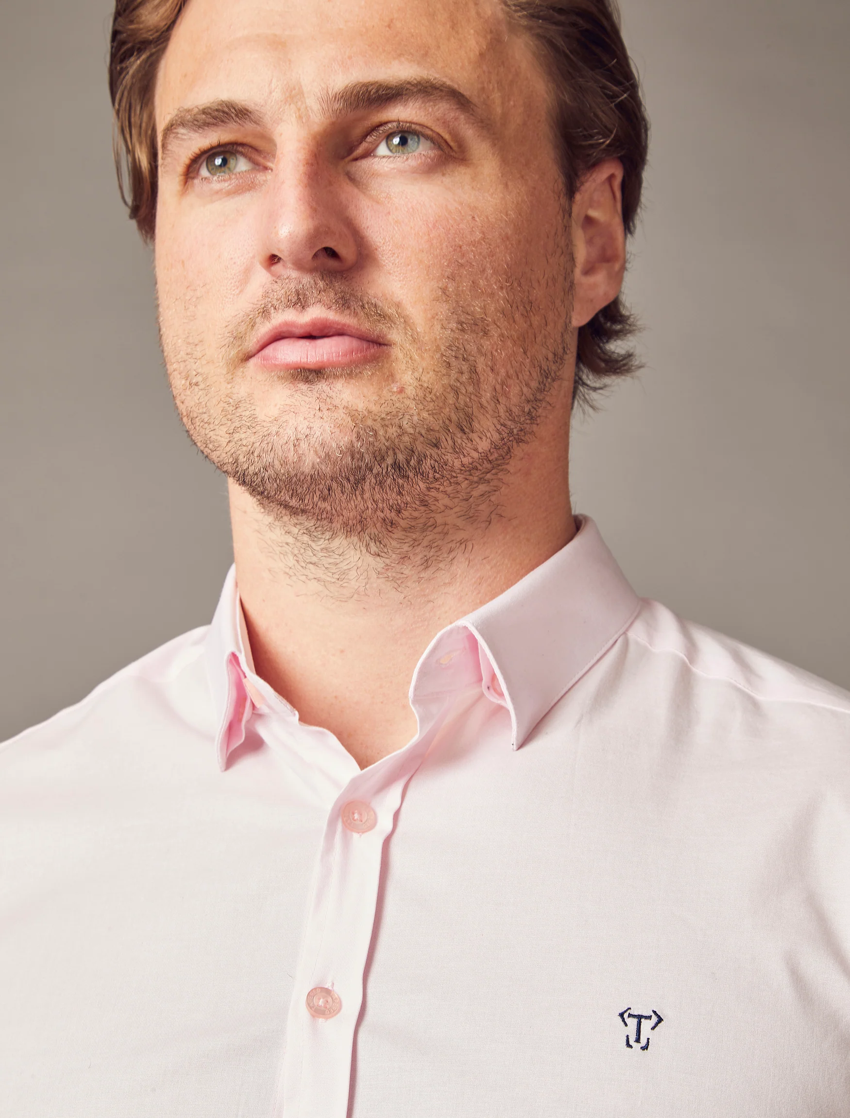 Pink Tapered Fit Shirt - Image 6