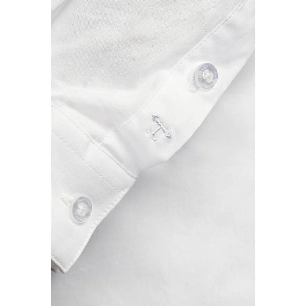 White Tapered Fit Shirt - Image 9